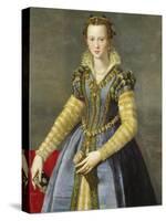 Maria De Medici (1540-1557)-Alessandro Allori-Stretched Canvas