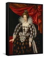 Maria de Medici, Queen of France, 1611-Frans Pourbus The Younger-Framed Stretched Canvas