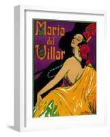 Maria Del Villar Theater-Lantern Press-Framed Art Print
