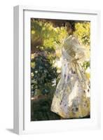 Maria Dressed as Valencian Farmer-Joaquín Sorolla y Bastida-Framed Art Print