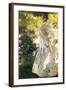 Maria Dressed as Valencian Farmer-Joaquín Sorolla y Bastida-Framed Art Print