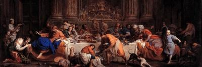 Feast in the House of Simon the Pharisee, Ca 1748-Maria Felice Tibaldi-Subleyras-Stretched Canvas