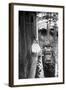 Maria Félix Smiling Beside a Gondola-null-Framed Giclee Print