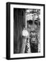 Maria Félix Smiling Beside a Gondola-null-Framed Giclee Print