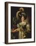 Maria Francisca De Braganca and Bourbon (Oil on Canvas)-Vicente Lopez y Portana-Framed Giclee Print