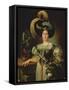 Maria Francisca De Braganca and Bourbon (Oil on Canvas)-Vicente Lopez y Portana-Framed Stretched Canvas