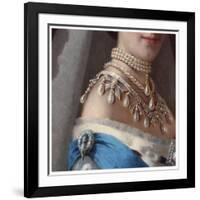 Maria Fyodorovna (Kramskoj 1880s)-Vintage Lavoie-Framed Giclee Print