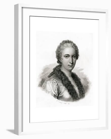 Maria Gaetana Agnesi-E. Conquy-Framed Giclee Print