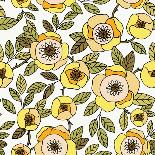 Summer Flower Pattern-Maria_Galybina-Art Print