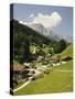 Maria Gern and Untersberg, Berchtesgadener Land, Bavaria, Germany, Europe-Jochen Schlenker-Stretched Canvas