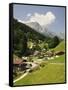 Maria Gern and Untersberg, Berchtesgadener Land, Bavaria, Germany, Europe-Jochen Schlenker-Framed Stretched Canvas