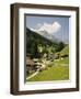 Maria Gern and Untersberg, Berchtesgadener Land, Bavaria, Germany, Europe-Jochen Schlenker-Framed Photographic Print