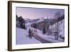 Maria Gern, Watzmann, Berchtesgadener Country, Bavaria, Germany-Rainer Mirau-Framed Photographic Print