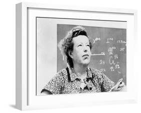 Maria Goeppert-Mayer Shared 1963 Nobel Prize for Physics with J. Hans D. Jensen-null-Framed Photo