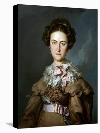 Maria Josepha Amalia of Saxony, Queen of Spain, Ca. 1828-Vicente López Portaña-Stretched Canvas