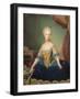 Maria Josepha of Austria (Oil on Canvas)-Anton Raphael Mengs-Framed Giclee Print