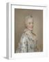 Maria Josepha of Saxony, Dauphine of France, 1749 (Pastel on Paper)-Jean-Etienne Liotard-Framed Giclee Print