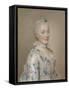 Maria Josepha of Saxony, Dauphine of France, 1749 (Pastel on Paper)-Jean-Etienne Liotard-Framed Stretched Canvas