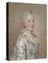 Maria Josepha of Saxony, Dauphine of France, 1749 (Pastel on Paper)-Jean-Etienne Liotard-Stretched Canvas