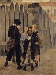 Bashkirtsev: Meeting, 1884-Maria Konstantinova Bashkirtseva-Framed Giclee Print