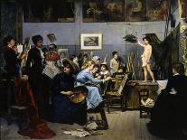 The Studio by Académie Julian, 1881-Maria Konstantinowka Bashkirtseff-Giclee Print