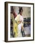 Maria La Guapa-Joaquín Sorolla y Bastida-Framed Art Print