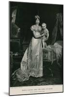 Maria Louisa and the King of Rome-Francois Gerard-Mounted Giclee Print
