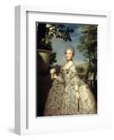 María Luisa of Parma, Princess of Asturias, Ca. 1765-Anton Raphael Mengs-Framed Giclee Print