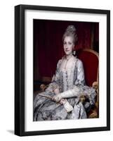 Maria Luisa of Spain, Grand Duchess of Tuscany, 1770-Anton Raphael Mengs-Framed Giclee Print