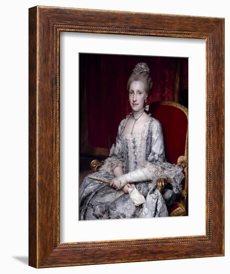 Maria Luisa of Spain, Grand Duchess of Tuscany, 1770-Anton Raphael Mengs-Framed Giclee Print