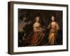 Maria Magdalena and Charlotta Elisabetha, Princesses of Nassau-Willem van Honthorst-Framed Giclee Print
