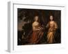 Maria Magdalena and Charlotta Elisabetha, Princesses of Nassau-Willem van Honthorst-Framed Giclee Print