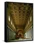 Maria Maggiore, Interior View of Nave Toward Apse-null-Framed Stretched Canvas