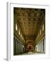 Maria Maggiore, Interior View of Nave Toward Apse-null-Framed Giclee Print