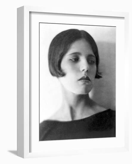 Maria Marin de Orozco, Mexico City, c.1925-Tina Modotti-Framed Photographic Print