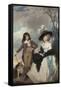 Maria Marow Gideon and Her Brother, William, 1786-87-Sir Joshua Reynolds-Framed Stretched Canvas