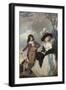 Maria Marow Gideon and Her Brother, William, 1786-87-Sir Joshua Reynolds-Framed Giclee Print