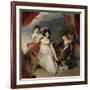 Maria Mathilda Bingham with Two of Her Children-Thomas Lawrence-Framed Art Print