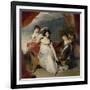 Maria Mathilda Bingham with Two of Her Children-Thomas Lawrence-Framed Art Print