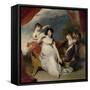 Maria Mathilda Bingham with Two of Her Children-Thomas Lawrence-Framed Stretched Canvas