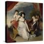 Maria Mathilda Bingham with Two of Her Children-Thomas Lawrence-Stretched Canvas