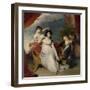 Maria Mathilda Bingham with Two of Her Children-Thomas Lawrence-Framed Art Print