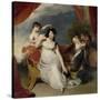 Maria Mathilda Bingham with Two of Her Children-Thomas Lawrence-Stretched Canvas