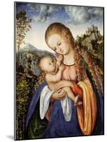 Maria Mit dem Kinde, um 1518-Lucas Cranach the Elder-Mounted Giclee Print