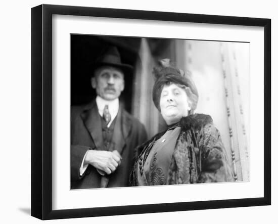 Maria Montessori with S.S. McClure-Science Source-Framed Giclee Print