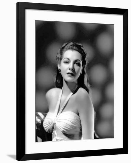MARIA MONTEZ, 1944 (b/w photo)-null-Framed Photo