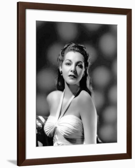 MARIA MONTEZ, 1944 (b/w photo)-null-Framed Photo