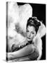 MARIA MONTEZ (b/w photo)-null-Stretched Canvas