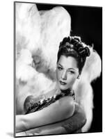 MARIA MONTEZ (b/w photo)-null-Mounted Photo