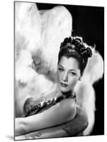 MARIA MONTEZ (b/w photo)-null-Mounted Photo